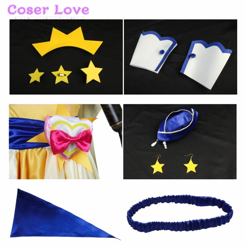 

Hugtto! Pretty Cure Precure Kagayaki Homare Cure Etoile Cosplay Costume Halloween Christmas New years