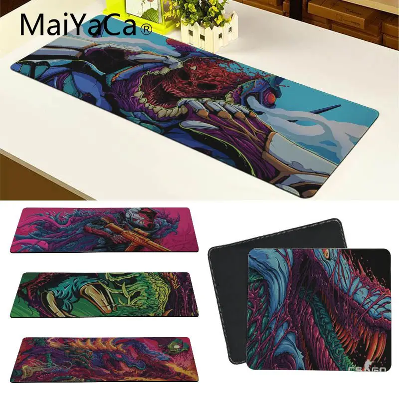 MaiYaCa горячая Распродажа супер чудовище уникальный настольный коврик игровой для мыши большой утолщенный