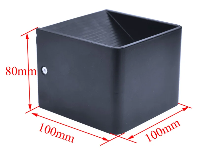 

Jiawen 10pcs/lot 5W LED Wall Lights Aluminum Up and Down Sconce Lighting LED Cube Lamp for Bathroom Vanity Lighting