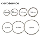 10 шт., металлические кольца-брелоки для скрапбукинга