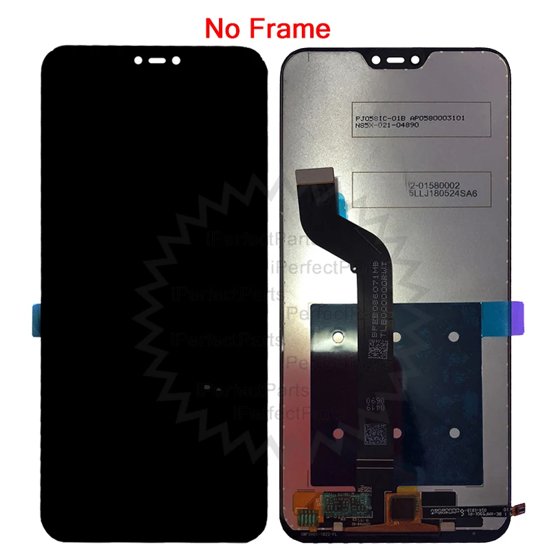 5.84&quot For Xiaomi redmi 6 pro LCD Display With Frame Touch Panel Screen Digitizer Assembly note 6pro | Мобильные телефоны и