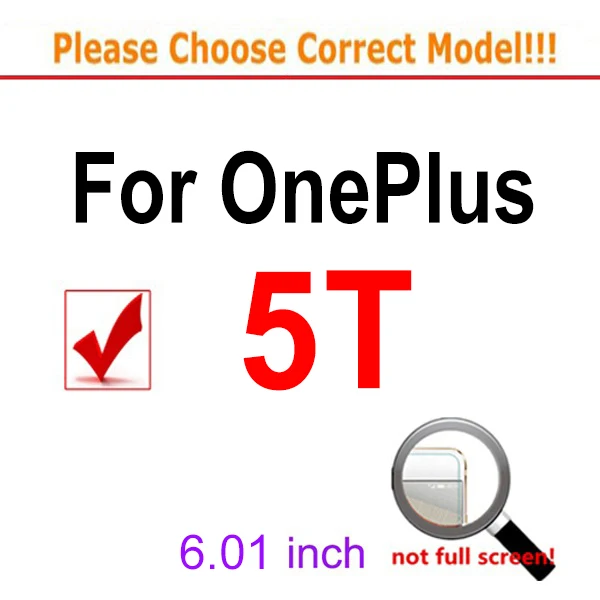 2 шт. высококачественный чехол из закаленного стекла для OnePlus 5T 1+ 5T Защитная пленка для экрана прозрачная защитная пленка для One Plus 5T A5010 - Цвет: For OnePlus 5T