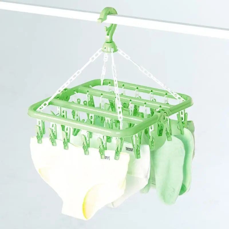 16/32 клипсы портативные носки вешалка для одежды складная сушилка держатель