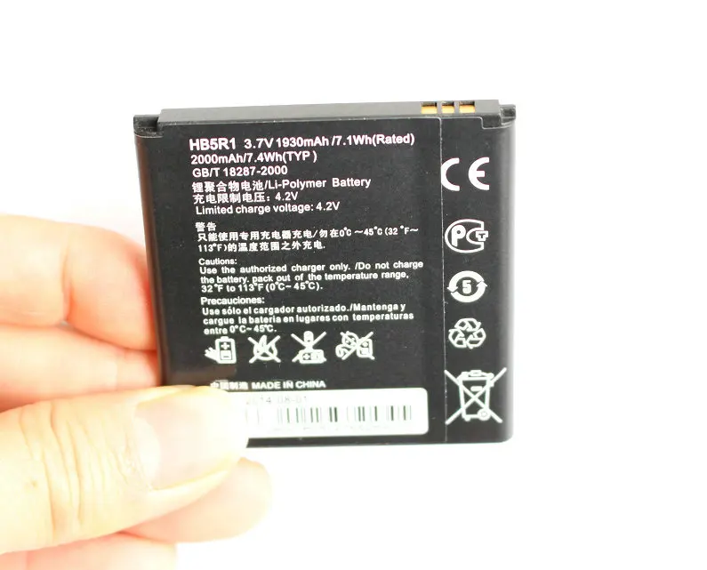 10 шт./лот 1930 мАч HB5R1 запасная батарея для Huawei Ascend G500D G600 P1 LTE 201HW Панама U8520 U8832 U8832D U8836D