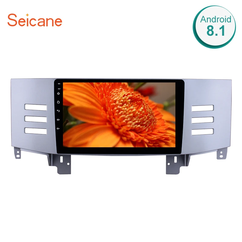 Seicane автомобильный Android 8 1 GPS навигация Bluetooth для 2005 2006 2009 Toyota старый REIZ