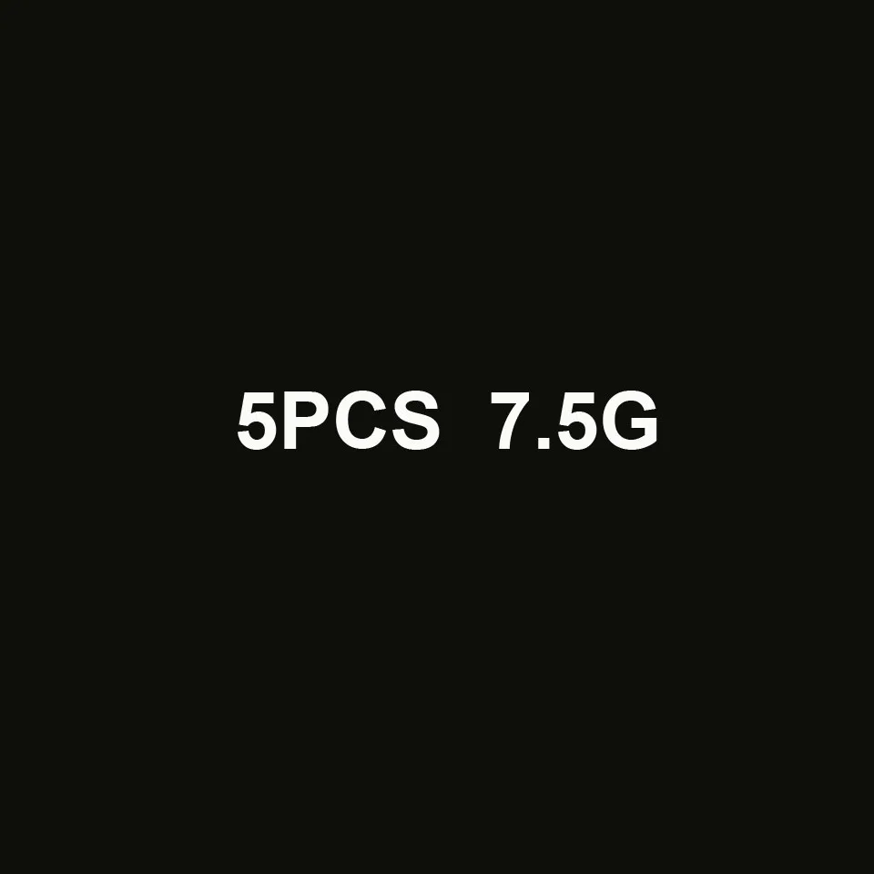 5Pcs M 5 шт./лот, круглые свинцовые Кривошипные крючки, вес 3,5 г/7,5 г/10,5 г, джиг голова, искусственные черви для приманки, Мягкая приманка, рыболовный крючок - Цвет: 5Pcs M