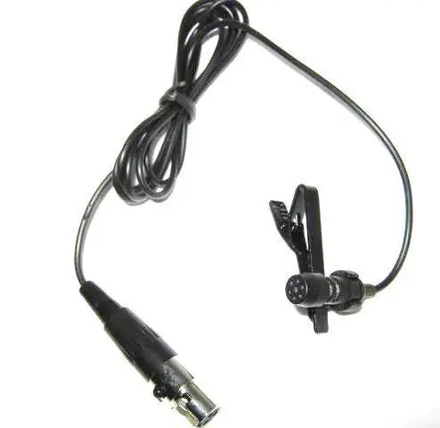 Петличный микрофон с отворотом для Senheiser Shure... (1/4 &quotразъем 3 5 мм винт замком TA4F mini
