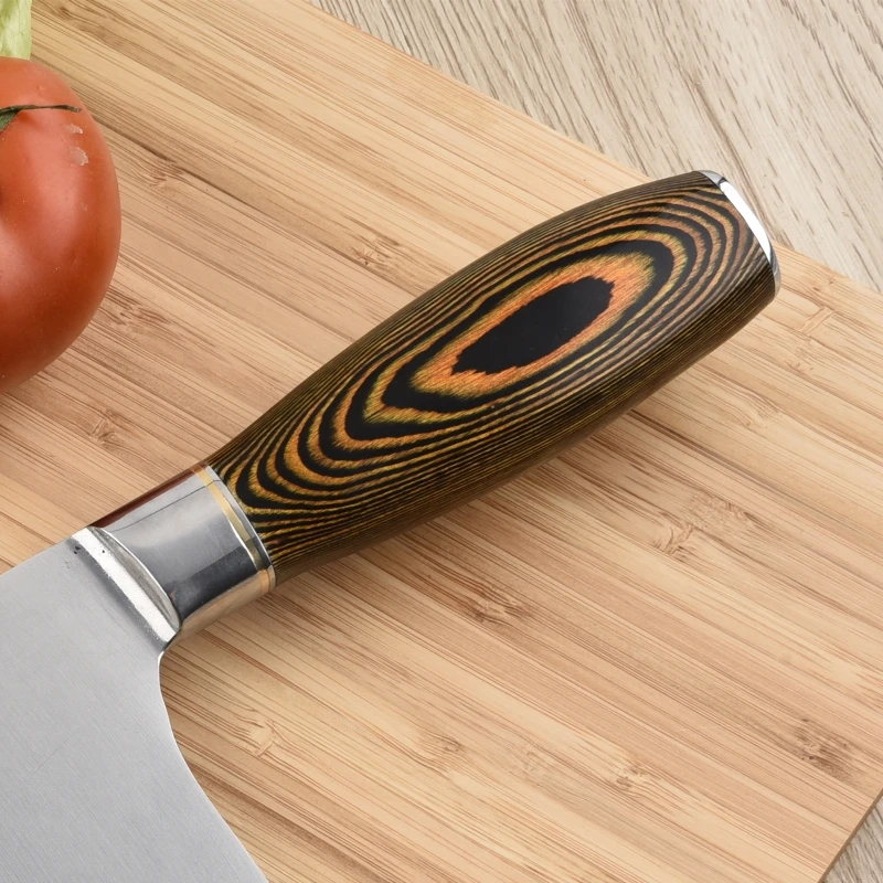 Профессиональный шеф повар SMLI из нержавеющей стали в китайском стиле нож для