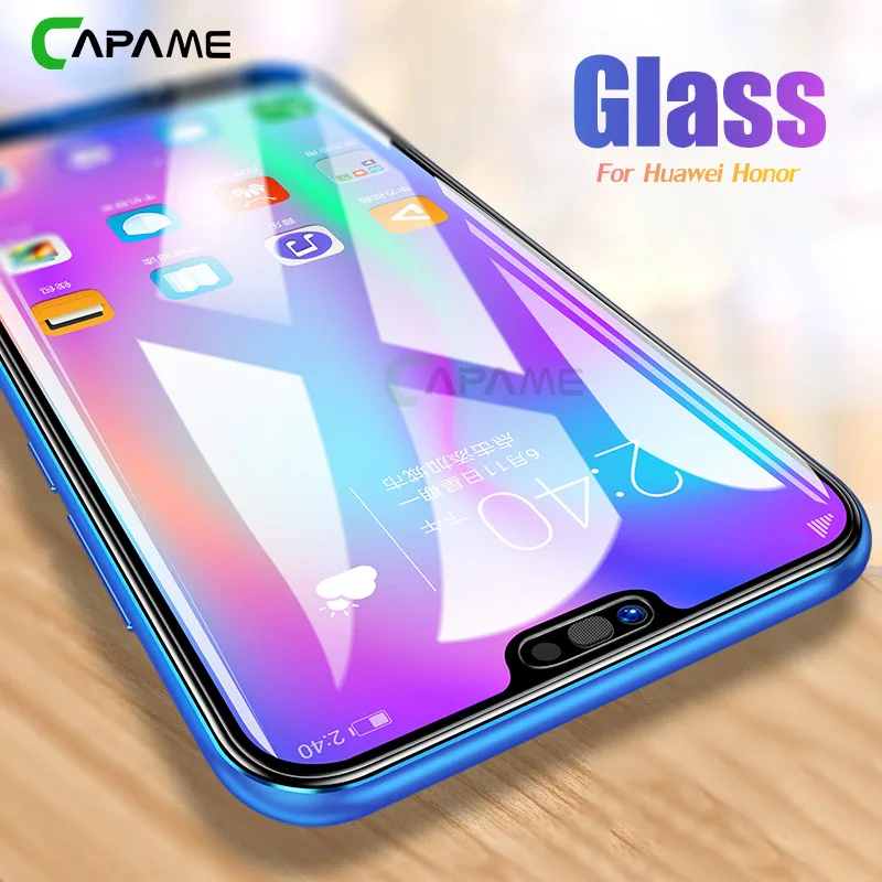 Защитное закаленное стекло CAPAME для Huawei P20 P8 P9 Lite 2016 2017 P10 Plus 9H P Smart Huawe