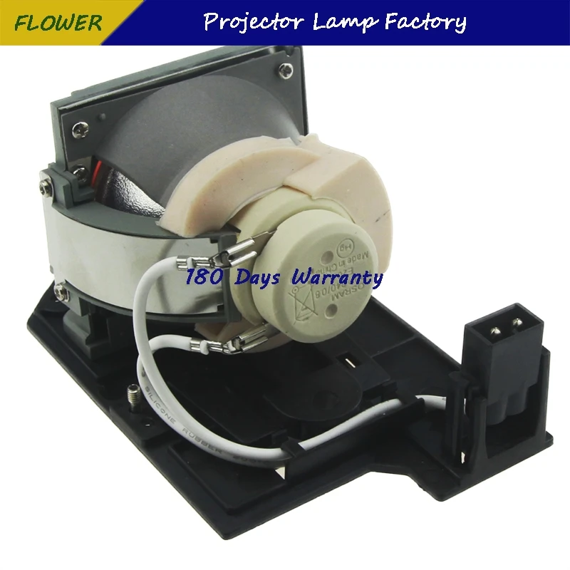 Replacement Projector Lamp with Housing  330-9847 / 725-10225 for DELL S300 / S300W / S300Wi 180 Days Warranty