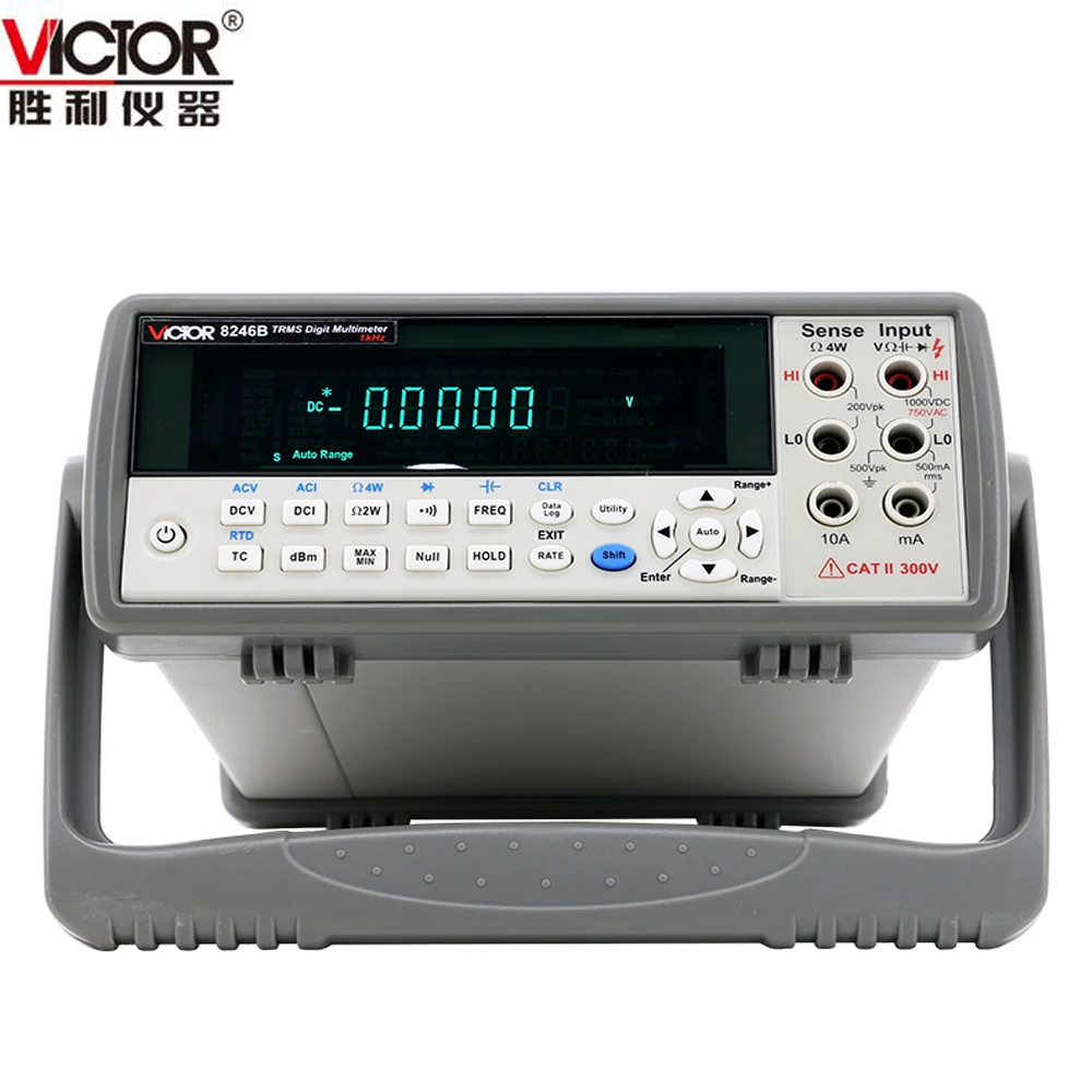 VICTOR VC8246B настольный цифровой мультиметр|digital multimeter|multimeter digitalvictor digital multimeter |