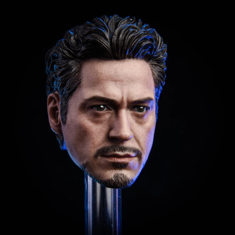 Новинка, 1:6, масштаб, Мужская голова, лепим MK5, Tony 2,0, голова, резная модель, игрушки, нормальная/поврежденная версия, подходит для 1", фигурка для коллекции