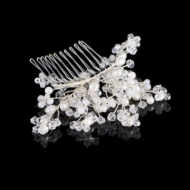 Бесплатная доставка руководство жемчуг невесты головной убор заколка форма