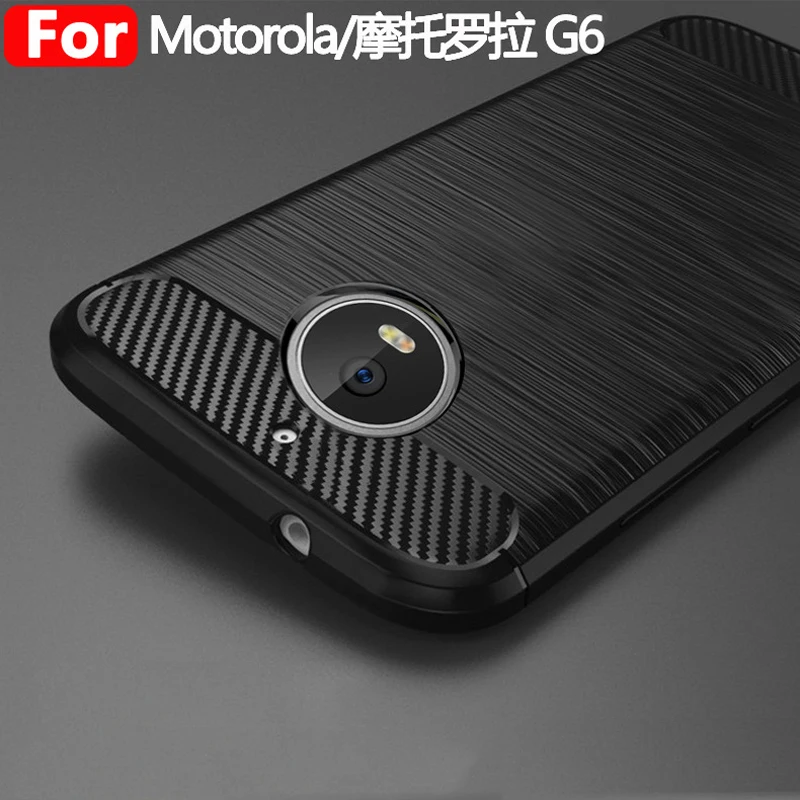 For Motorola Moto G6 Silicon protective Case Phone G 6 TPU Cover Ultra Slim Luxury+gift |