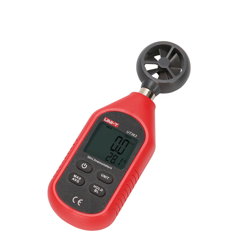 UT363 handheld high precision digital anemometer wind temperature and speed measuring instrument | Дом и сад