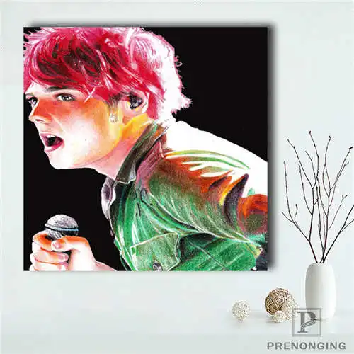 Пользовательские my chemical romance# плакат Печатный постер ткань настенное искусство для декора гостиной#19-01-15-196 - Цвет: Canvas Poster