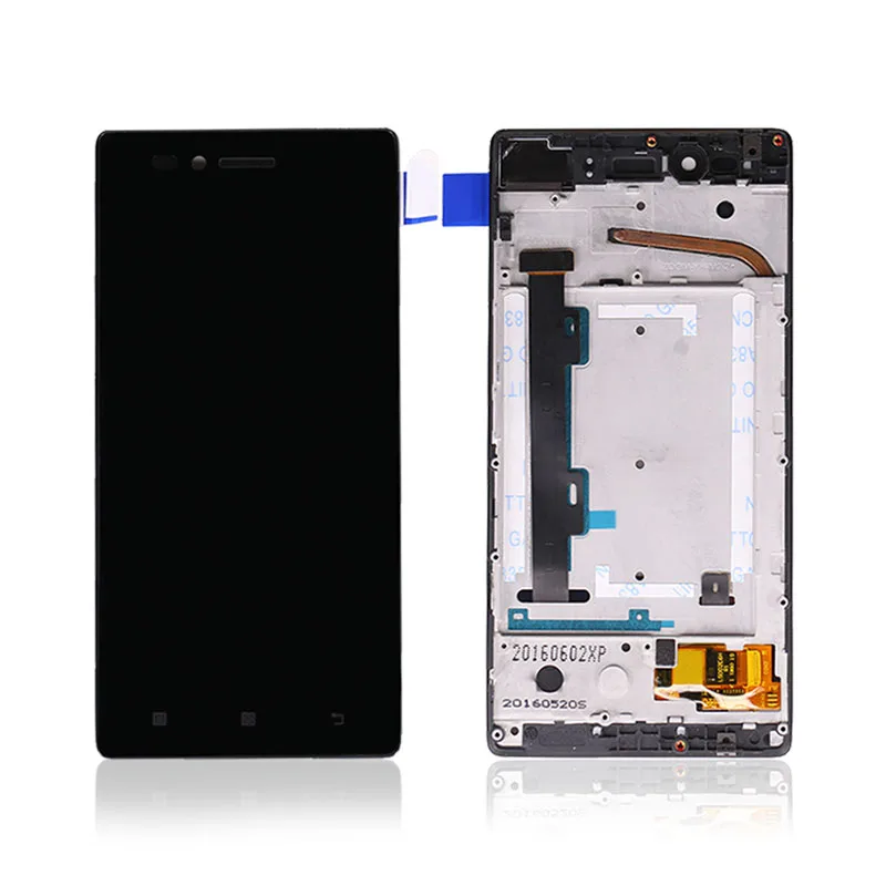ЖК экран с дигитайзером для Lenovo Vibe Shot сенсорный в сборе рамкой Z90 ремонт экрана