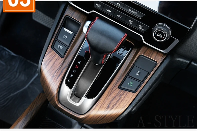 Для HONDA CRV C-RV-18 ABS хромовое углеродное волокно автомобиля Средний CD центр управления интерьерные аксессуары полоса украшение интерьера