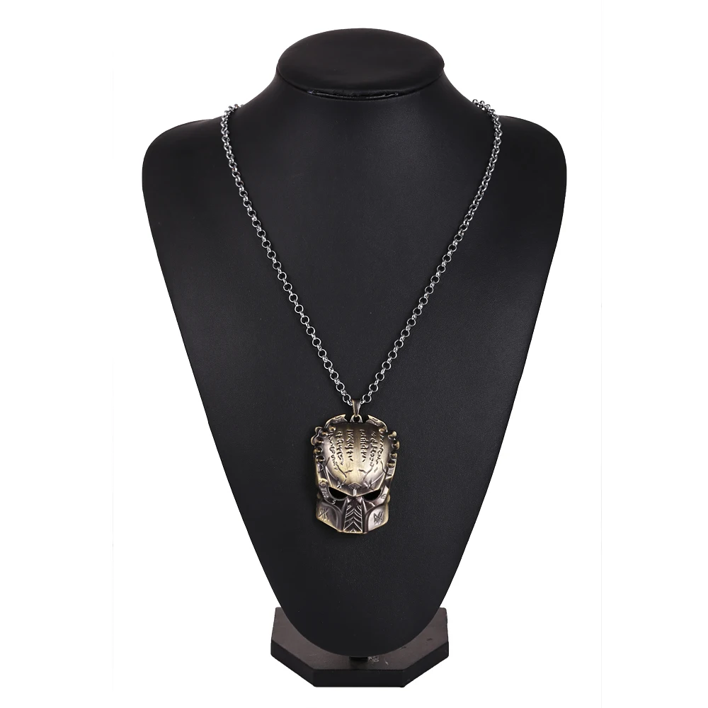 J Store аниме AVP инопланетянин Хищник ужас робот голова искусственная цепь