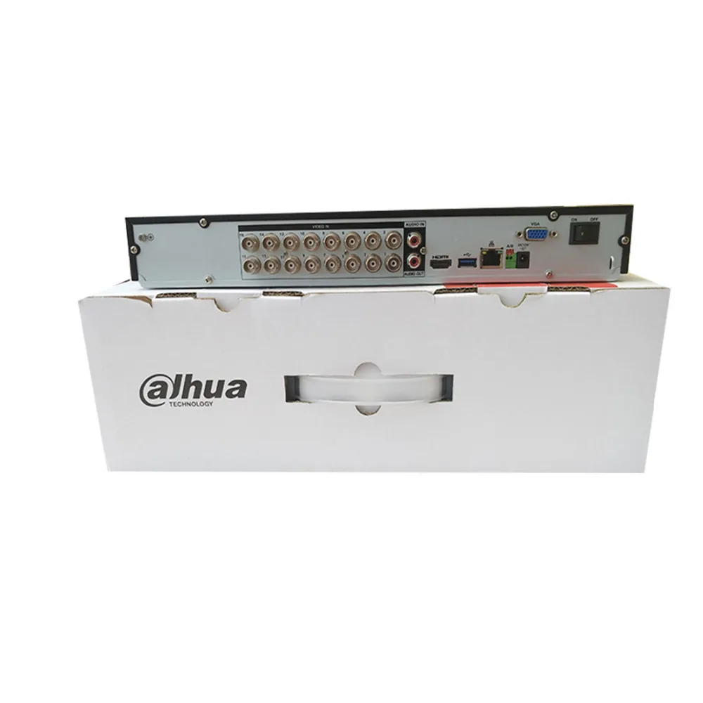 Dahua цифровой видеорегистратор 4K 4MP 16CH HCVR7216AN 4M поддержка HDCVI/CVBS видеовходов каждый