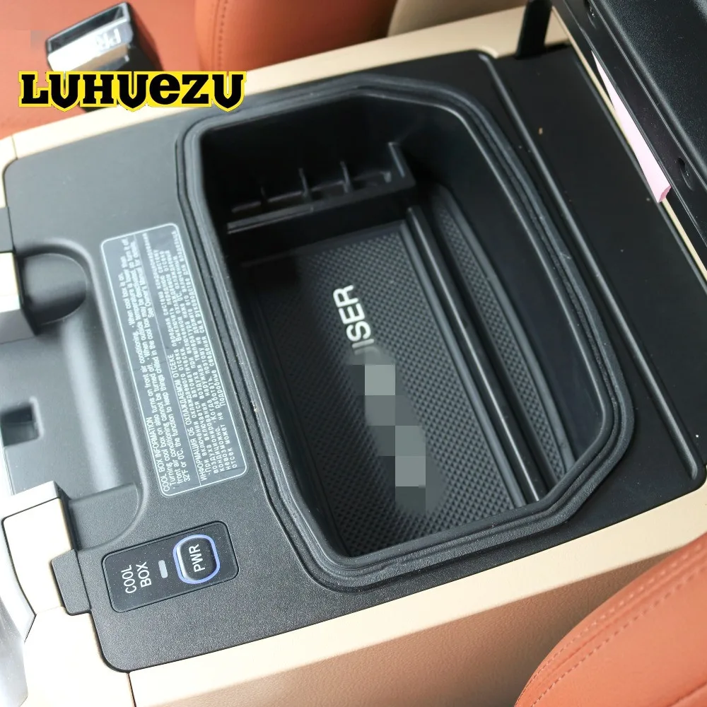 

Non-Slip Mat In Central Armrest Container Holder Stowing Box For Land Cruiser 200 LC200 Accessories 2008-2018