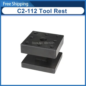 Metal Square Tool Rest Holder For SIEG C2-112 C3 Grizzly G8688 BD-6 BD-7 BD-X7 SOGI M1-250 M1-350S CX704 Compact 9 CL300M