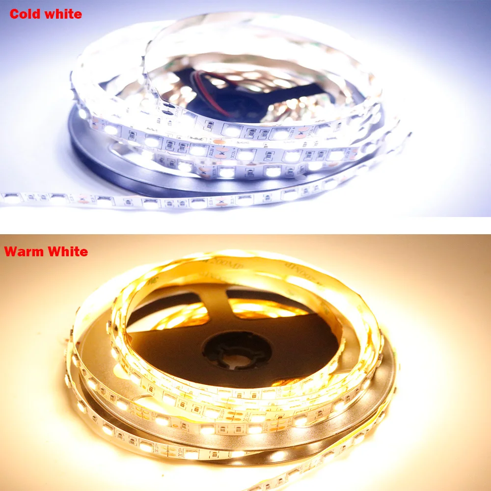 Гибкая СВЕТОДИОДНАЯ лента SMD 5050 300 5 м 60 светодиодов/м 12 в пост. Тока - купить по