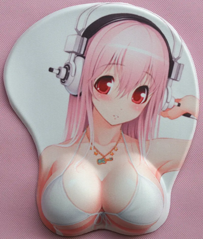 

Free Shipping Three-dimensional cartoon mouse pad / Corruption female mouse pad/Chest mouse pad SONY - 5