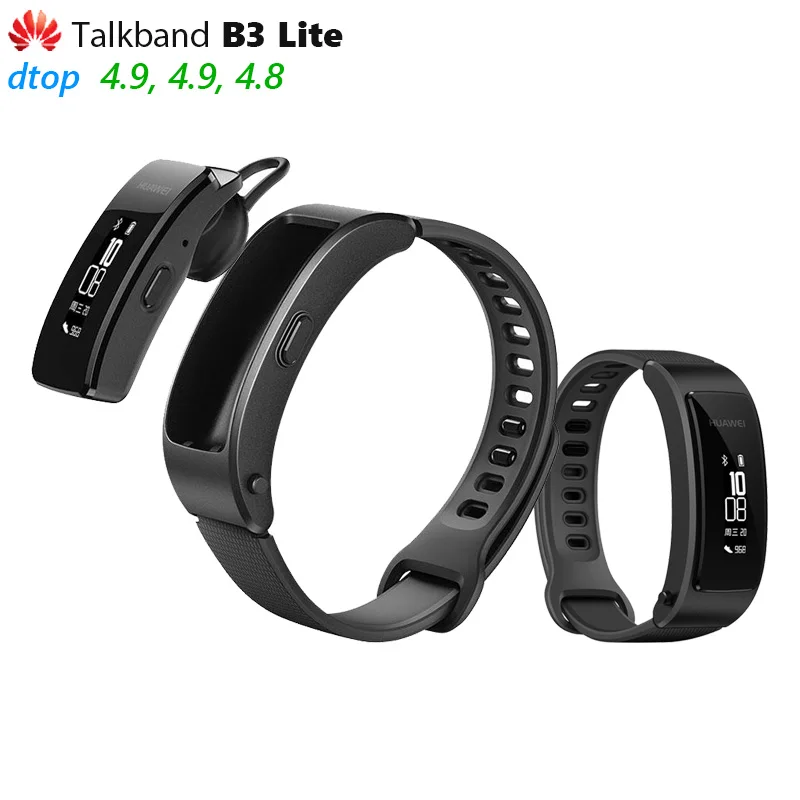 Смарт-браслет huawei Talkband B3 Lite, bluetooth-гарнитура, ответ/завершение вызова, запуск, сон, Автотрек, будильник, сообщение