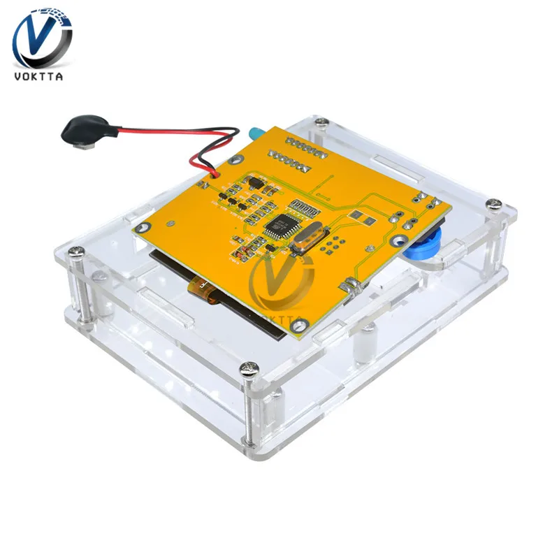 V2.68 ESR-T4 Mega328 цифровой Транзистор тестер Диод Триод Емкость ESR метр для MOSFET/PNP/NPN LCR 12864 ЖК-экран тестер