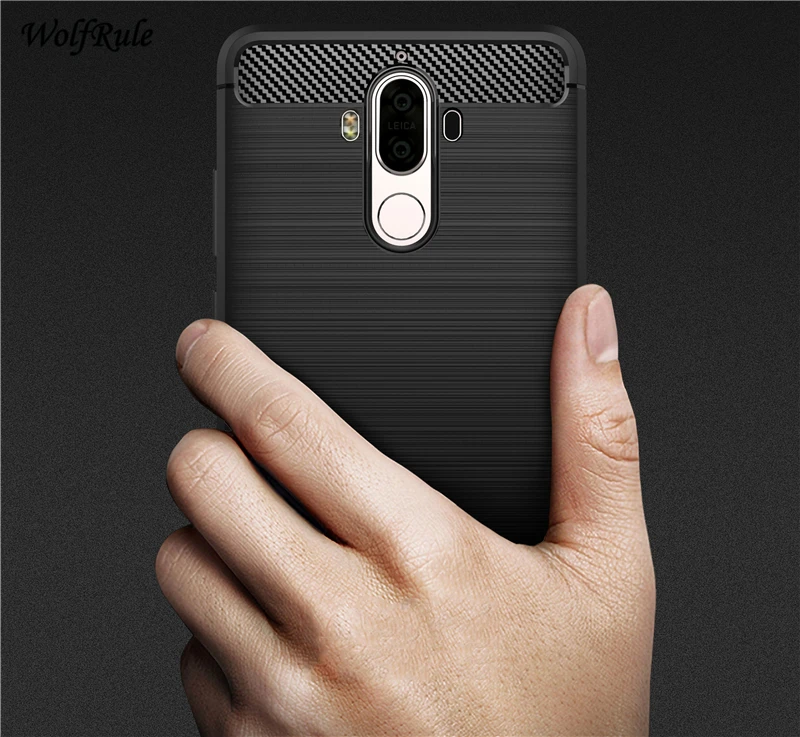 Чехол wolfrule для huawei mate 9, противоударный силиконовый матовый Стильный чехол для huawei mate 9, чехол mate 9, сумка для мобильного телефона