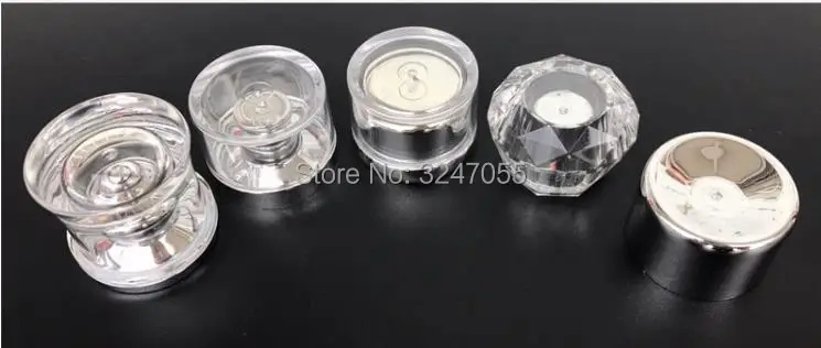 Серебряные Пустые косметические трубки для крема рук 100 мл/г многоразовые мягкие