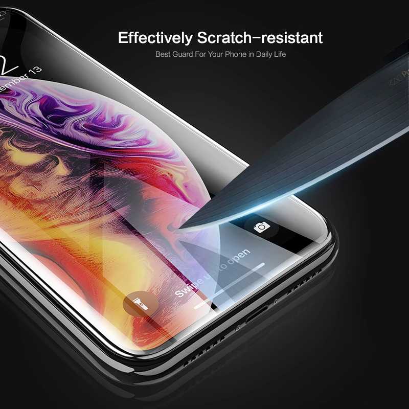 Защитное стекло KISSCASE закаленное с полным покрытием для Samsung A5 2017 2016 A8 A6 2018 J5