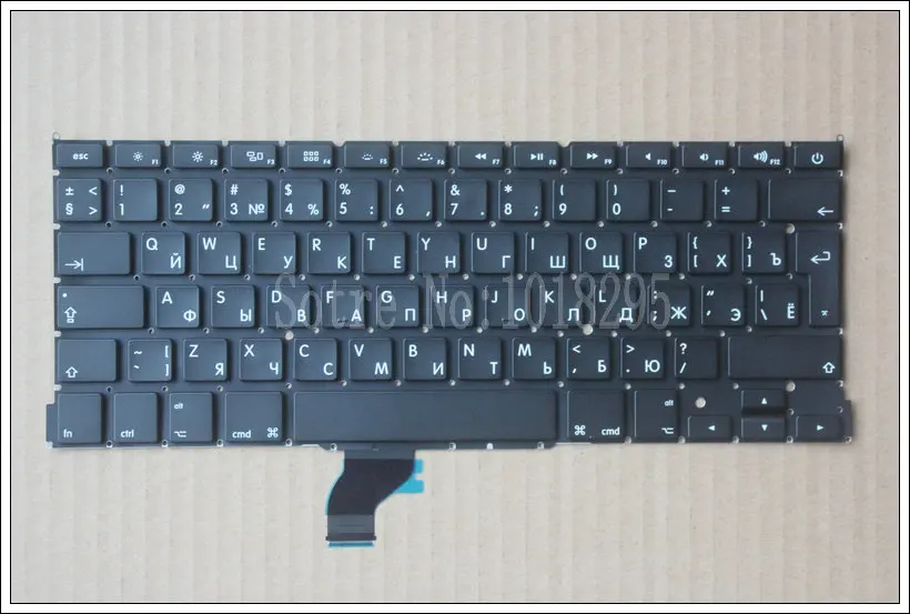 Русская новая клавиатура для ноутбука Apple Macbook Pro Retina 13 дюймов A1502 ME864 ME865 ME866 RU |