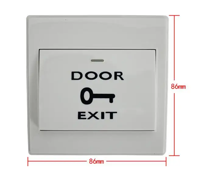 COM без дверного замка Открыватель ворот кнопка выхода переключатель для