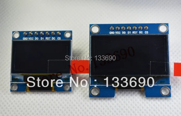 1 шт. 3-дюймовый 128X64 OLED-модуль белый на черном 3-проводном SPI 4 проводе Драйвер