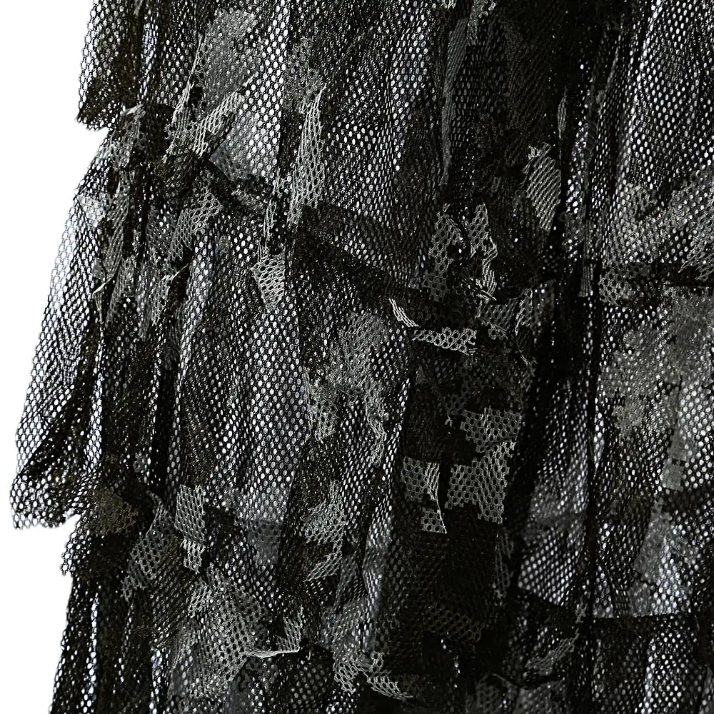 Охотничий костюм Сверхлегкий сетчатый двойной с принтом камуфляж лист