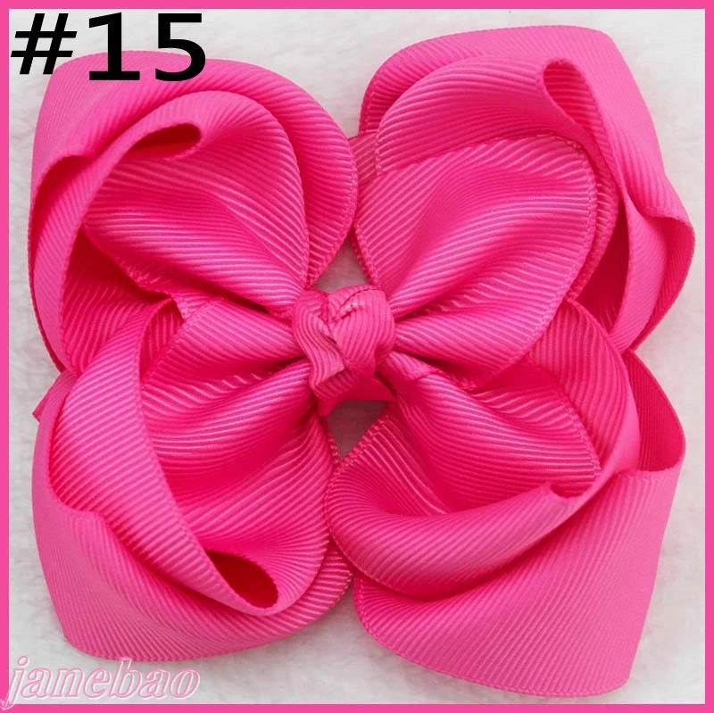 Бесплатная доставка 50 шт. 4 дюйма двухслойные бутиковые банты для волос