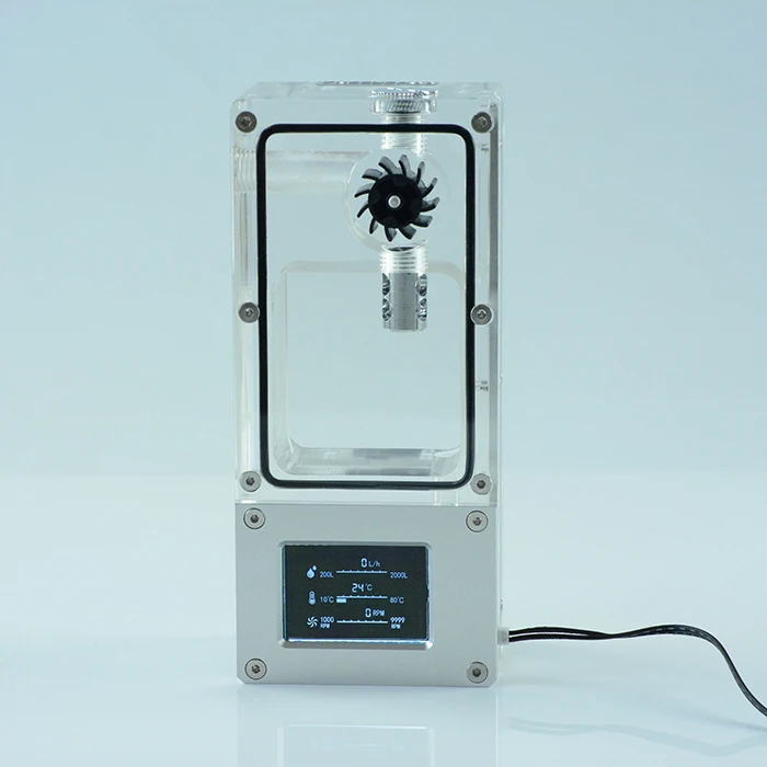 FREEZEMOD компьютер кулер для воды интеллектуальный бак зал скорость потока RGB