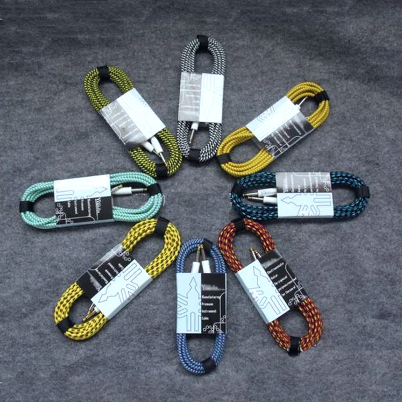 Электрическая гитара с бескислородным шумоподавлением 8 цветов 3 м 5 10 усилители