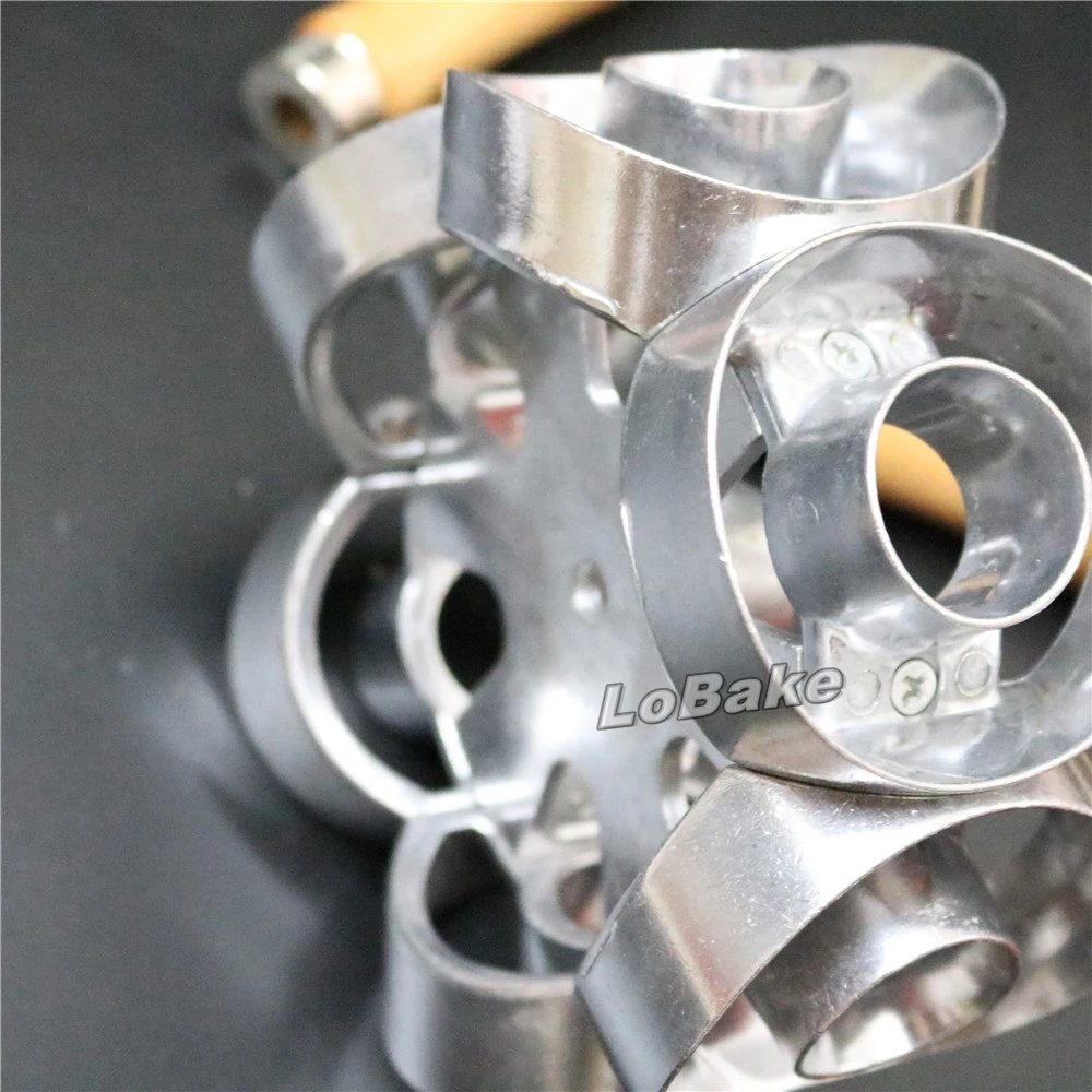 Как видно по телевизору Лидер продаж портативный нож для пончиков диаметром 7 0 см