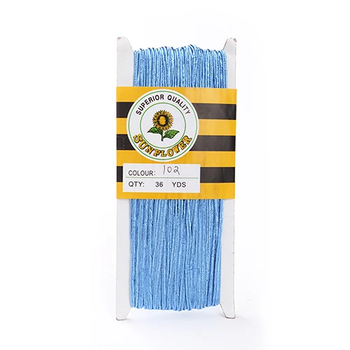 light blue cord 34 ярда(31 м)/лот 3 мм китайский шнур из нейлона разных цветов, Змеиный живот, шнуры для изготовления ювелирных изделий DIY F1991 - Цвет: light blue cord