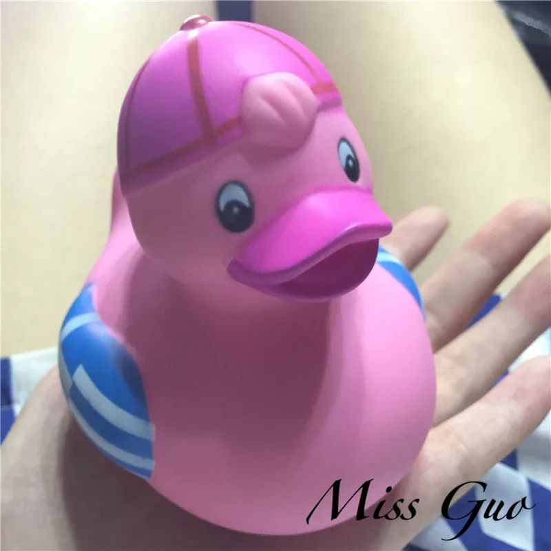 Детские игрушки для ванны Baby Children Bath Toys Cute Rubber Squeaky Duck Ducky Water For Kids Jouet Pour Le Bain