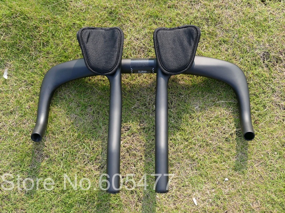 УГЛЕРОДНЫЙ руль Глянцевая/матовый триатлона время пробный ТТ для руля