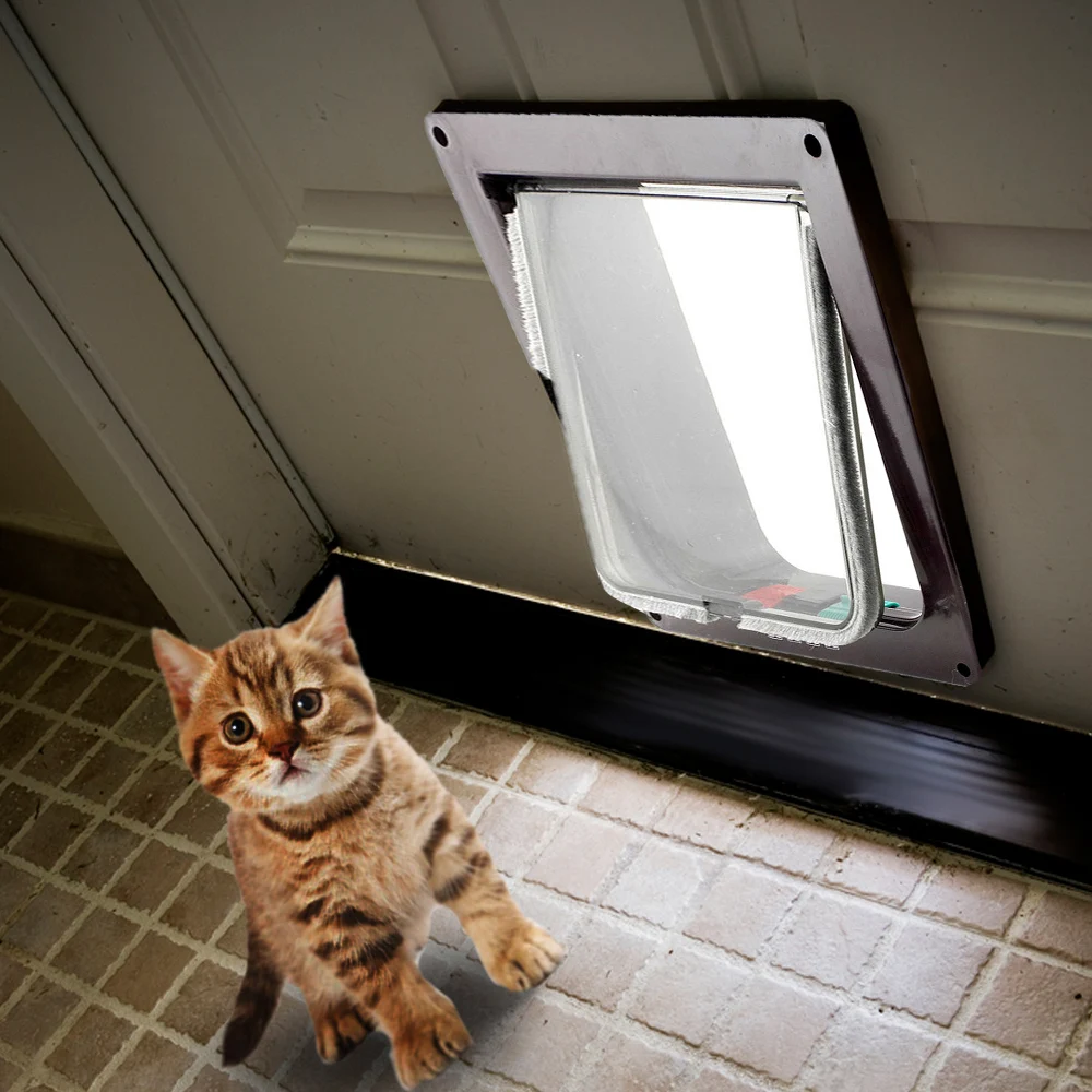 Kimpets Запираемые собачьи кошки безопасности щитка двери ворота пандусы