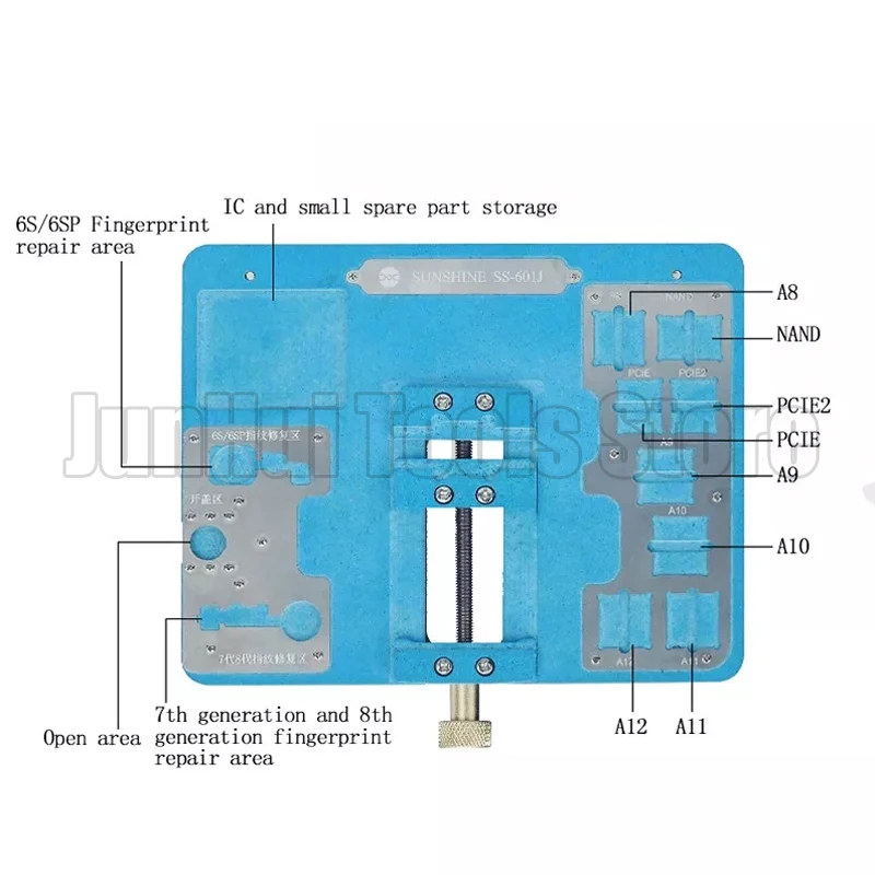 Чехол для телефона Универсальный светильник PCIE NAND Процессор для iPhone 6/6 S/7/8 отпечатков пальцев Ремонт Держатель печатной платы Материнская плата припоя паяльной платформа