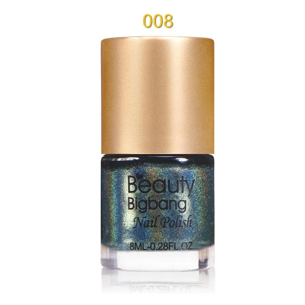 BeautyBigBang 8 мл лазерный гель лак с блеском для ногтей Esmaltes голографический для аксессуары для ногтей инструмент лак для ногтей - Цвет: 8