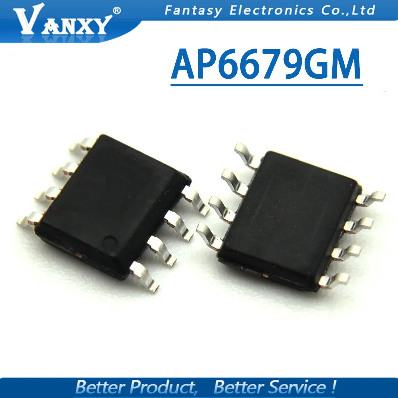 Новинка оригинальный AP6679GM SOP-8 6679GM SOP8 AP6679BGM SOP FDS6679GM AP6679 5 шт. | Электронные