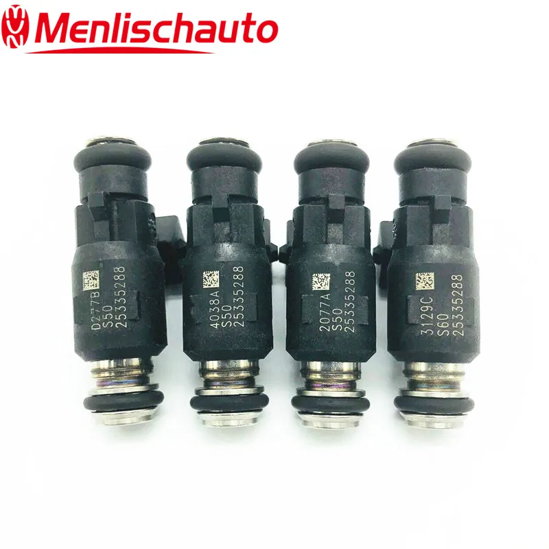 4 шт. оригинальные топливные форсунки 25335288 для 2002-2006 ртути 40HP-60HP подвесной мотор 2-х тактный двигатель