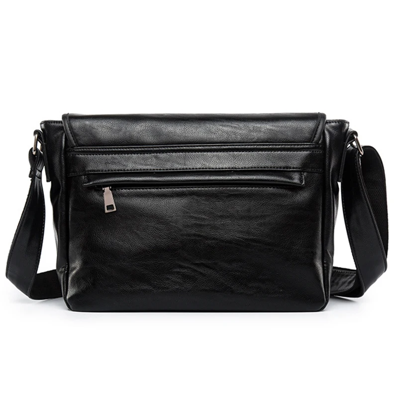 Luxury Brand Leather Men Shoulder Bag Casual Crossbody Bags For Black Travel Messenger Business Briefcase Handbags Male |
